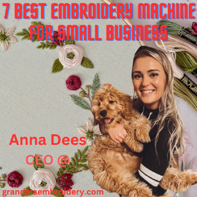 Best Embroidery Machine For Small Business